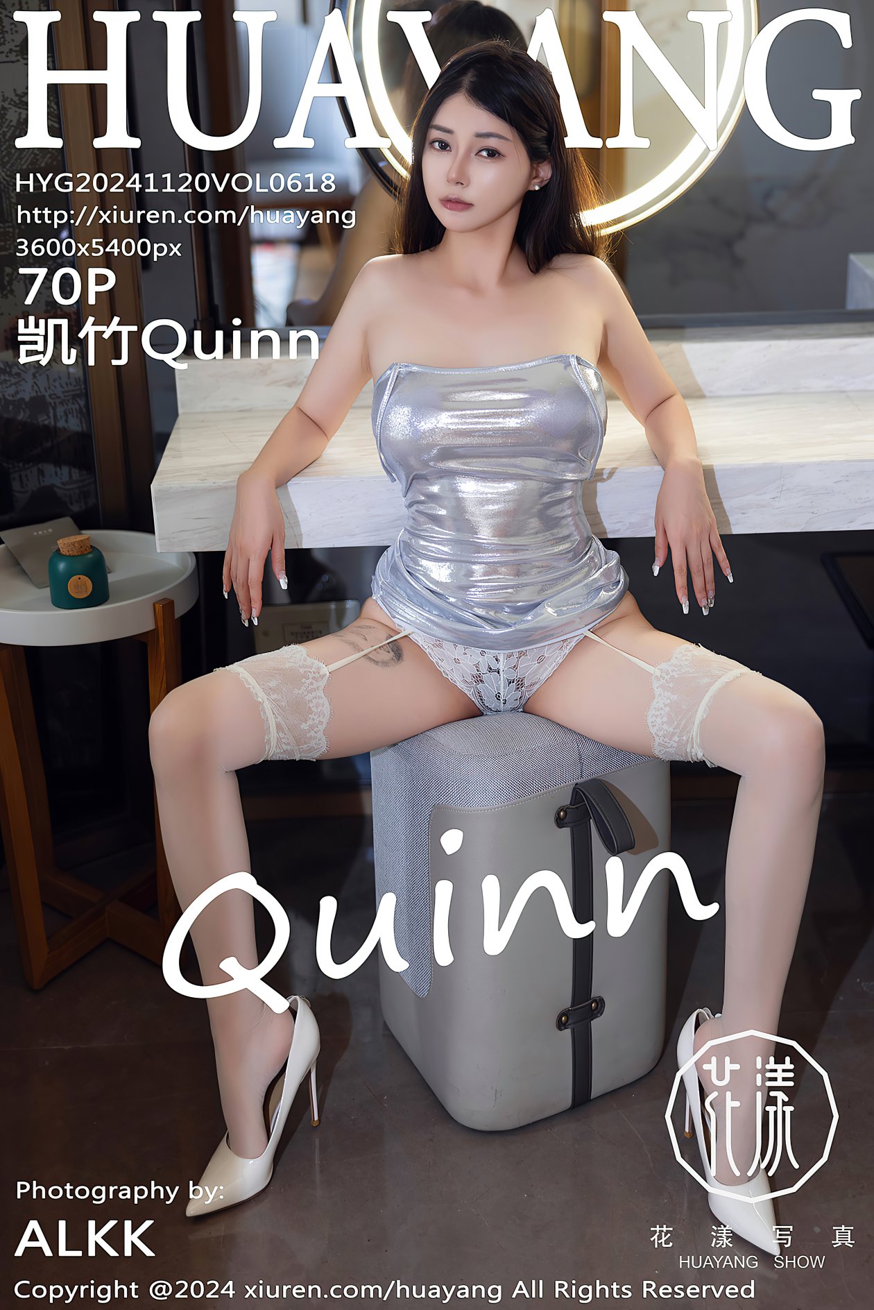 [HuaYang花漾] 2024.11.20 VOL.618 凯竹Quinn [70P-626MB]