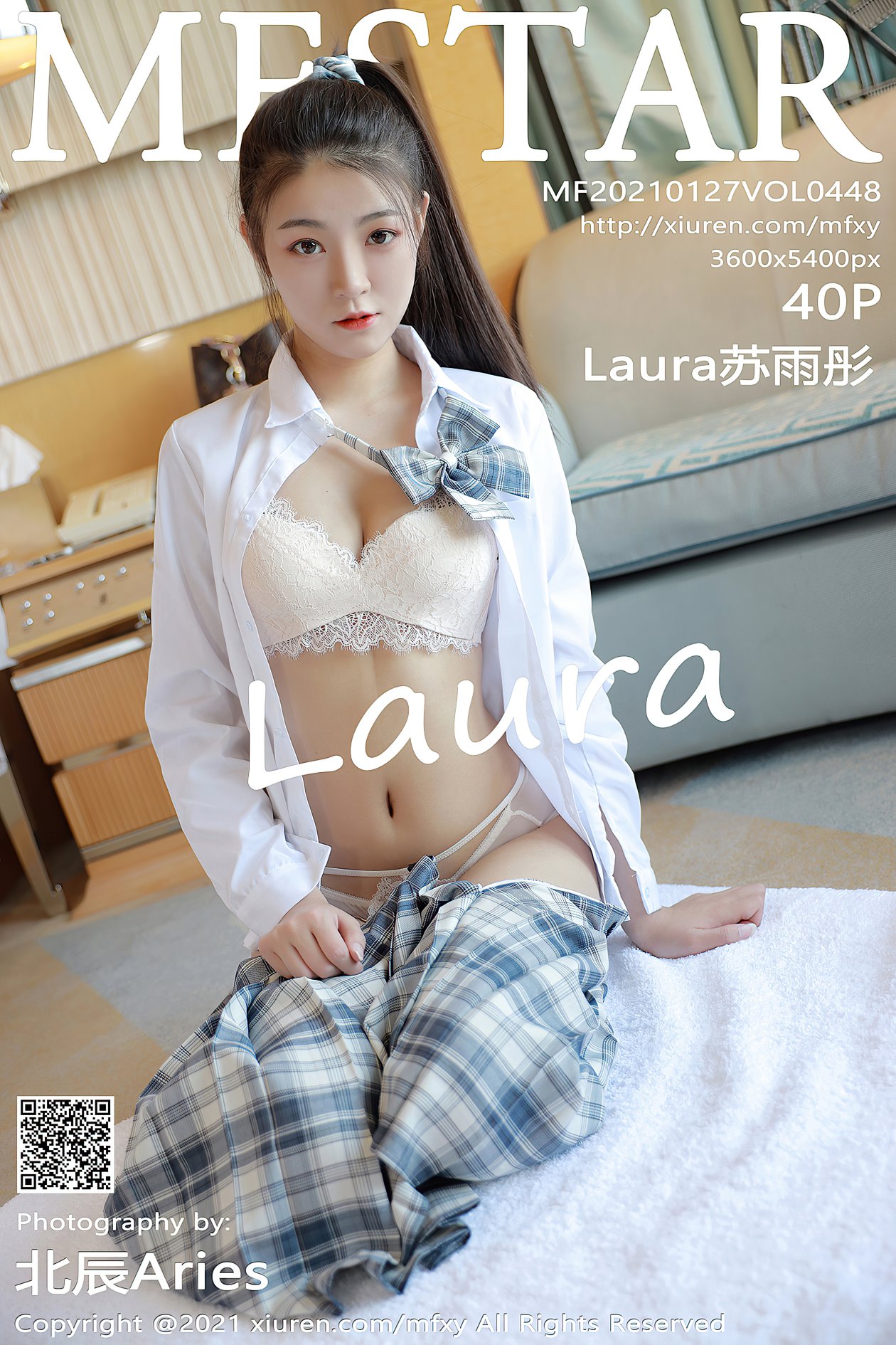 [MFStar模范学院] 2021.01.27 VOL.448 Laura苏雨彤 [40P-412MB]