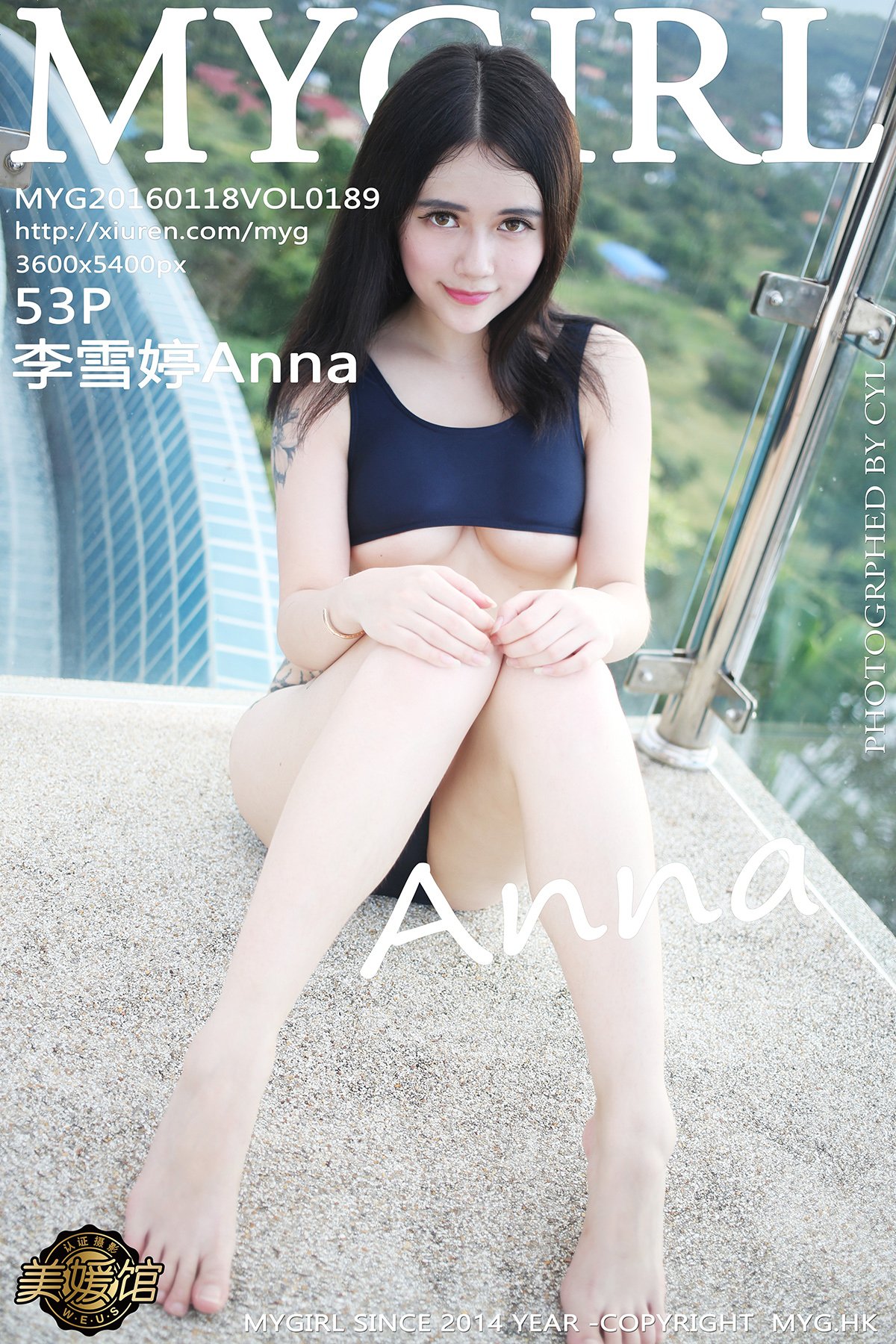 [MyGirl美媛馆] 2016.01.18 VOL.189 李雪婷Anna [53P-126MB]