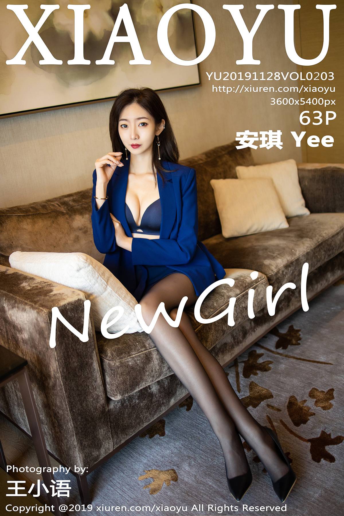 [XIAOYU语画界] 2019.11.28 VOL.203 安琪 Yee [64P-148MB]