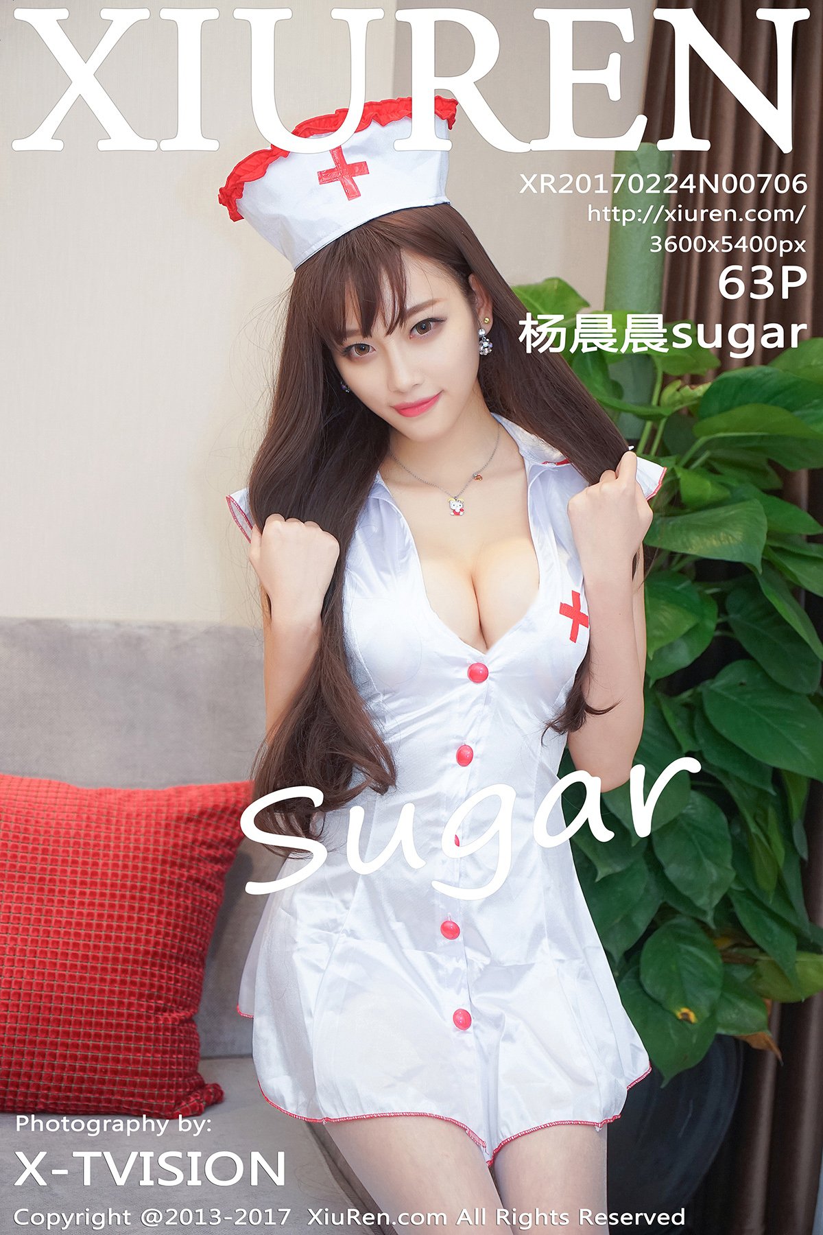 [XIUREN秀人网] 2017.02.24 No.706 杨晨晨sugar [63P-220MB]