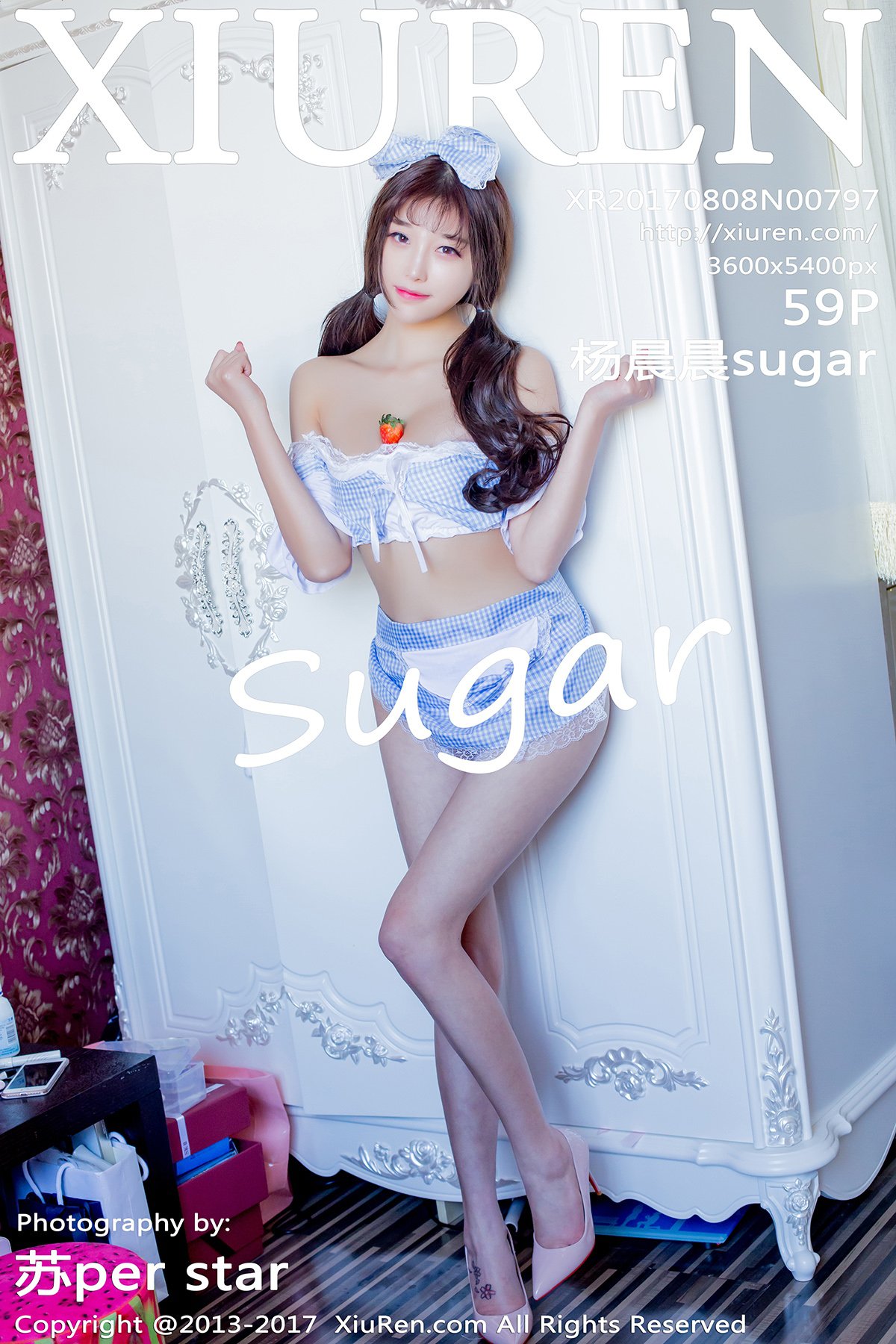 [XIUREN秀人网] 2017.08.08 No.797 杨晨晨sugar [59P-237MB]