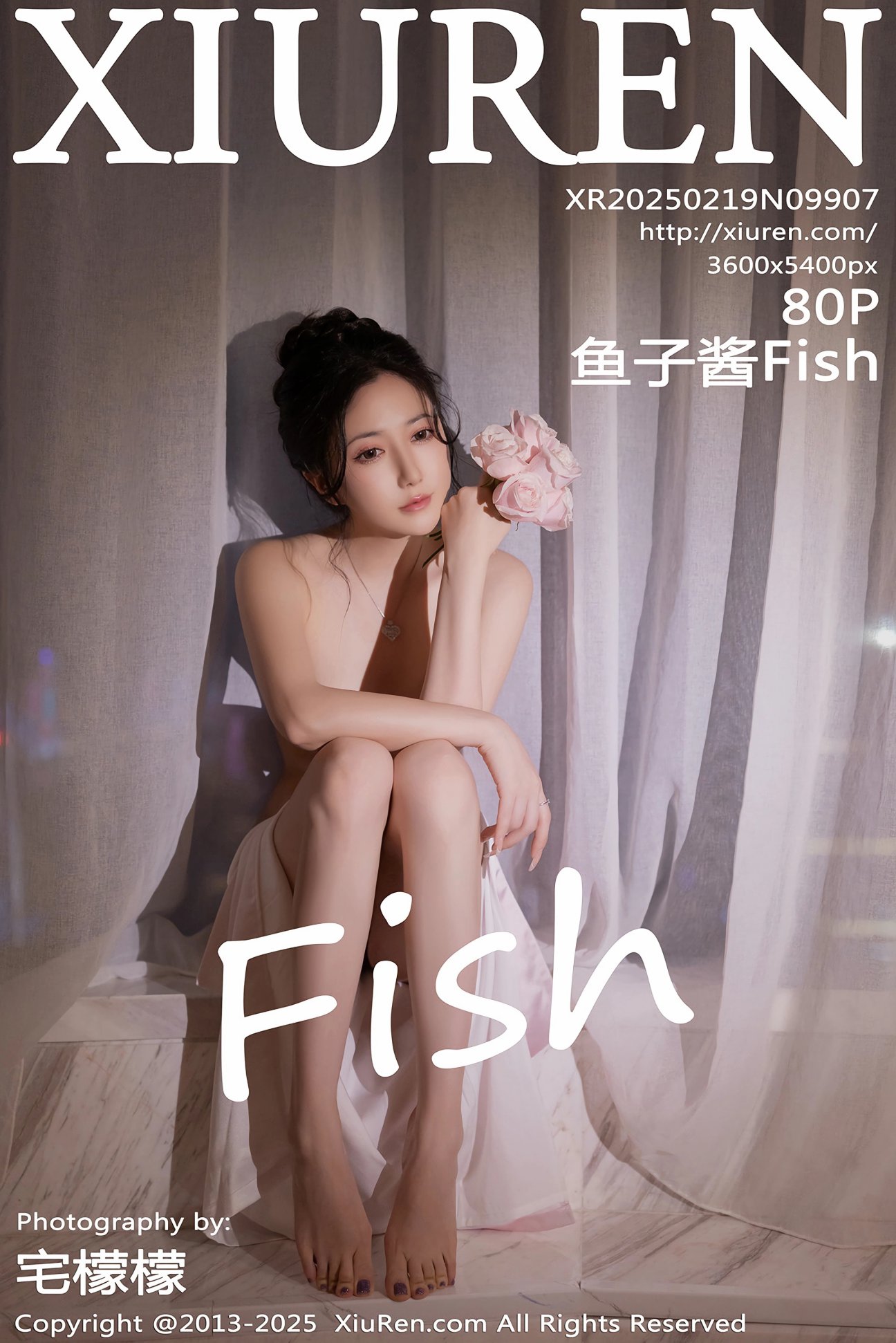 [XIUREN秀人网] 2025.02.19 NO.9907 鱼子酱Fish [80P]